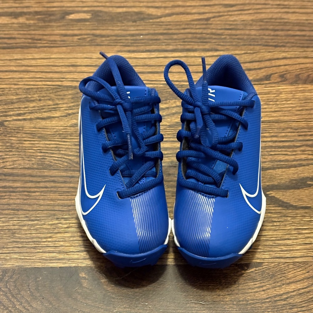 Nikes Vapor Ultrafly 3 Keystone Baseball Cleats Blue Youth Size 12C New